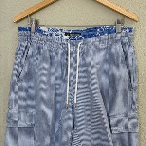 Vilebrequin Blue Striped Men's Shorts